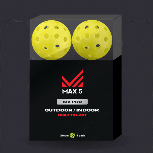 Shop MX Pro Pickleballs – 6 Pack | Indoor & Outdoor Balls