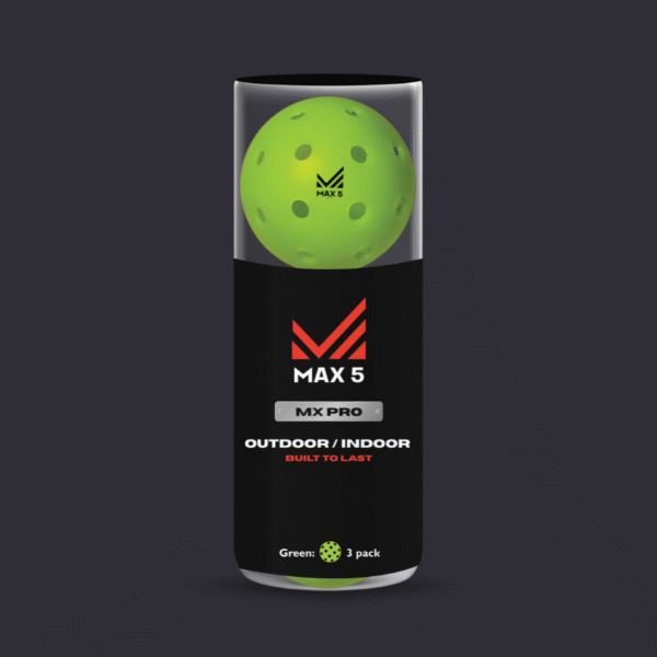 MX Pro Pickleballs – 3 Pack | Balls for Indoor & Outdoor Play