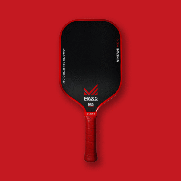 Buy Max 5 Vintage MX-0.1 Carbon Pickleball Paddle Online (Red) - Image 2