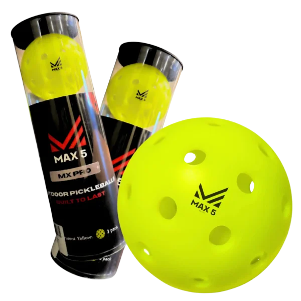 Pickleball balls (yellow)