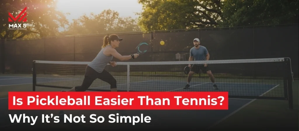 Is Pickleball Easier Than Tennis
