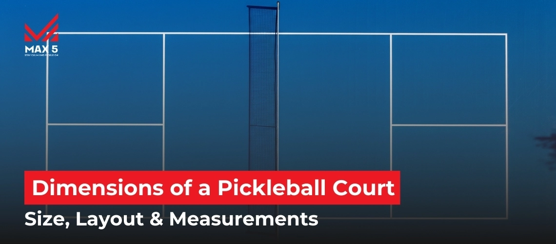 Dimensions of a Pickleball Court