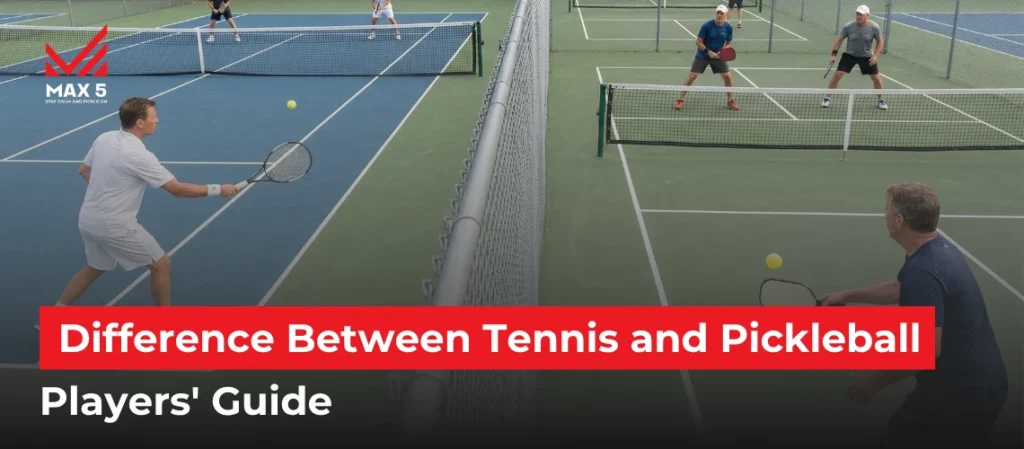 Difference Between Tennis and Pickleball