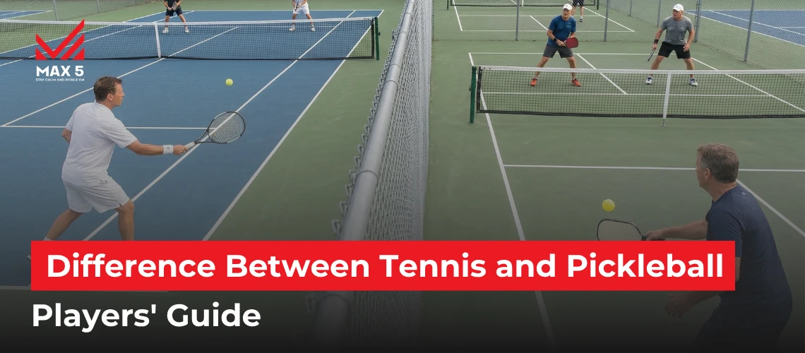 Difference Between Tennis and Pickleball