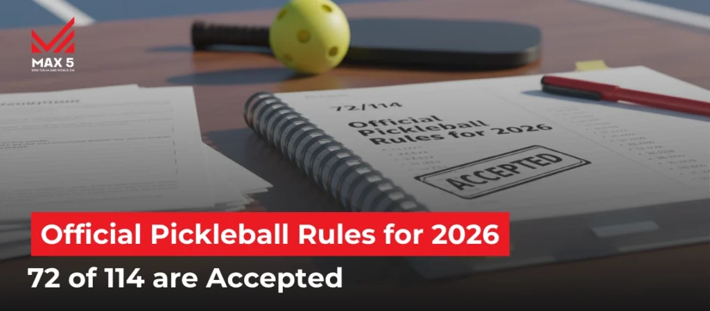 Official Pickleball Rules for 2026