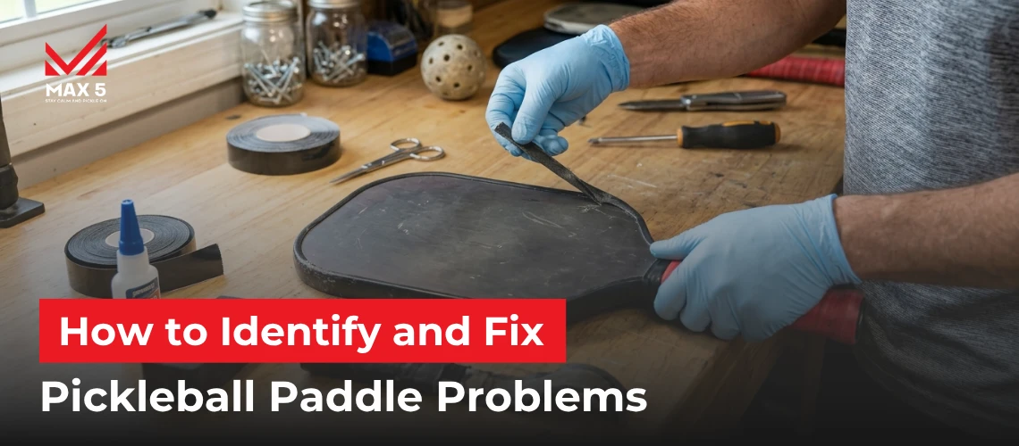 How to Identify and Fix Pickleball Paddle Problems