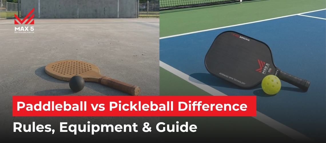 Paddleball vs Pickleball Difference