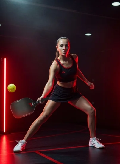 Raw carbon Pickleball Paddle