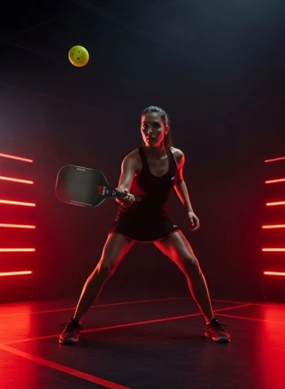 Raw carbon Pickleball Paddle
