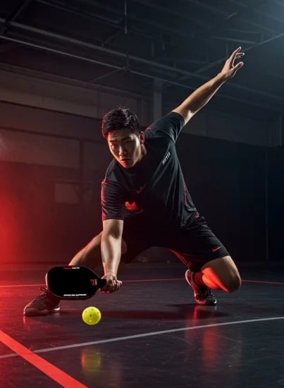 Raw carbon Pickleball Paddle